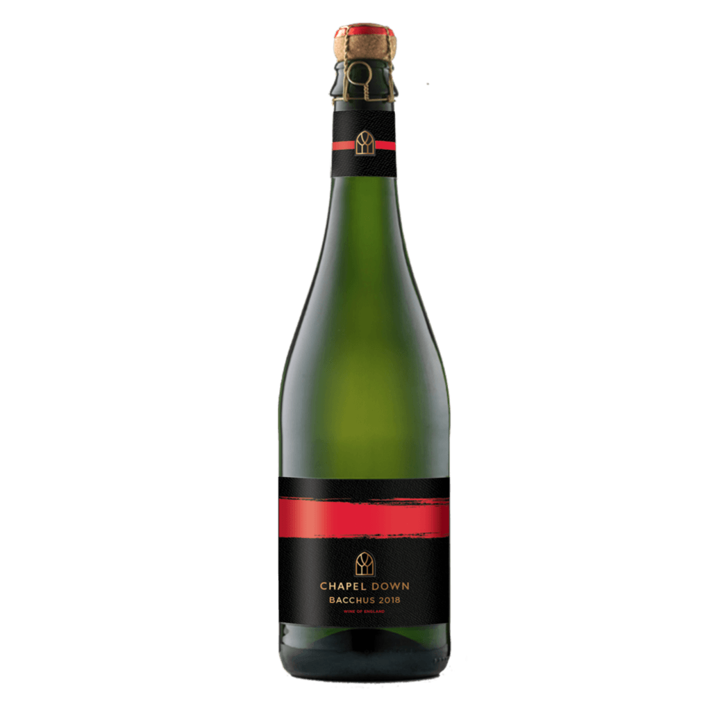 Chapel Down Sparkling Bacchus 2018 bottle shot