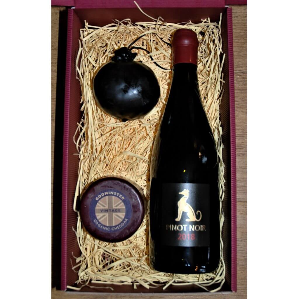 Cheeses and English wine