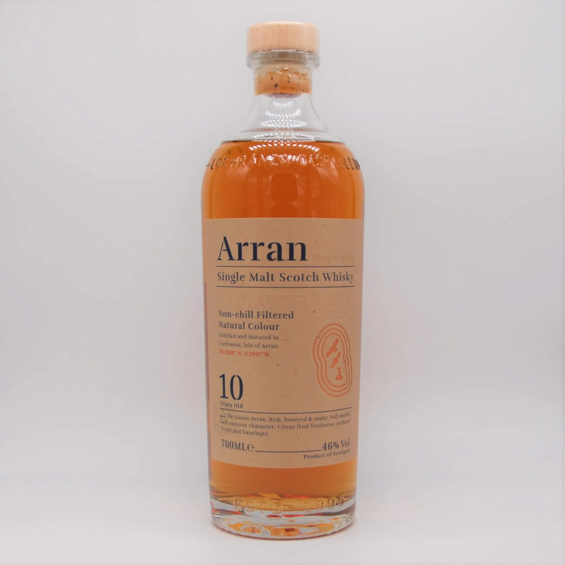 Arran 10 Years Old Single Malt Scotch Whisky - English Spirits, Other