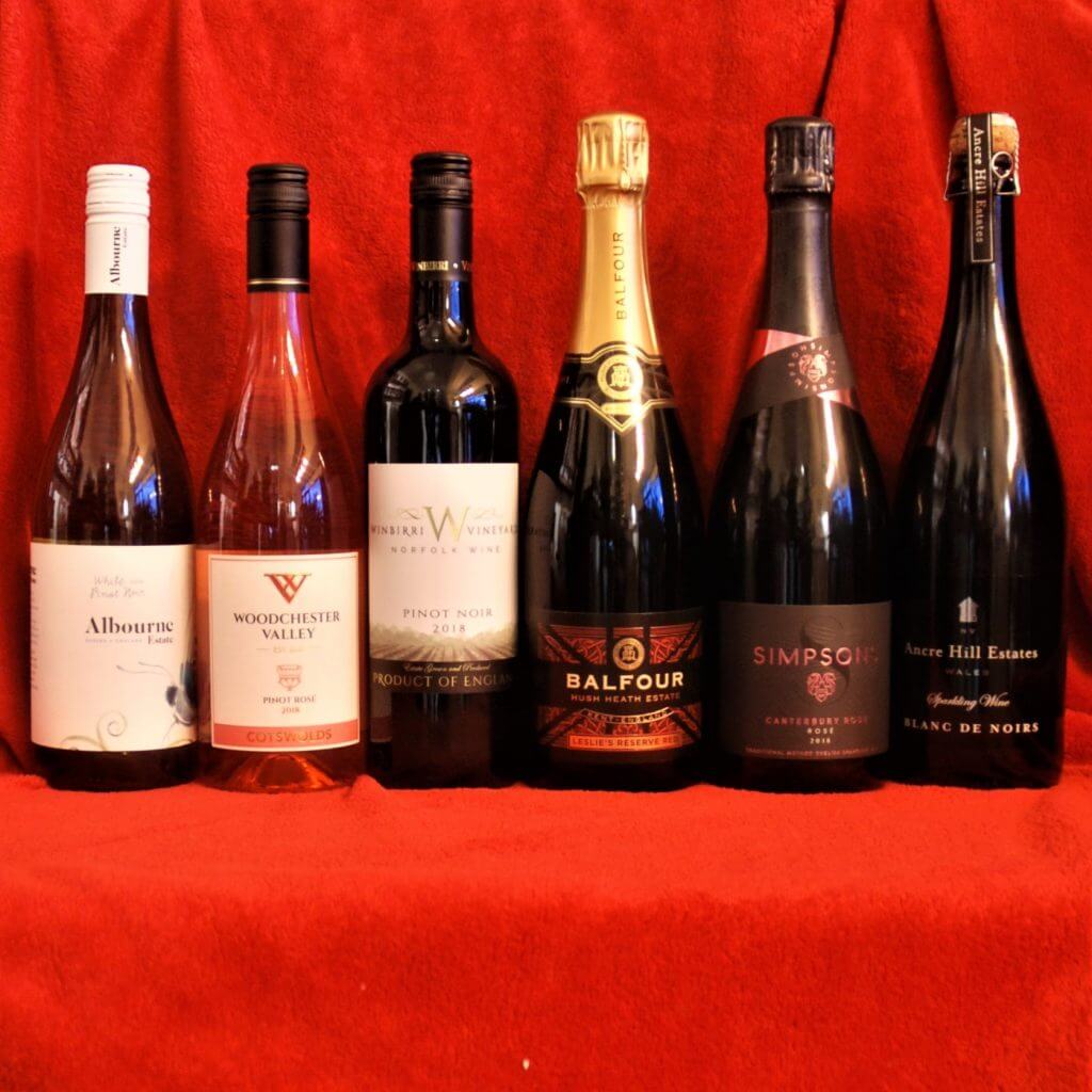 English Pinot Noir English Red Wine Englsih Sparkling Wine English White Wine