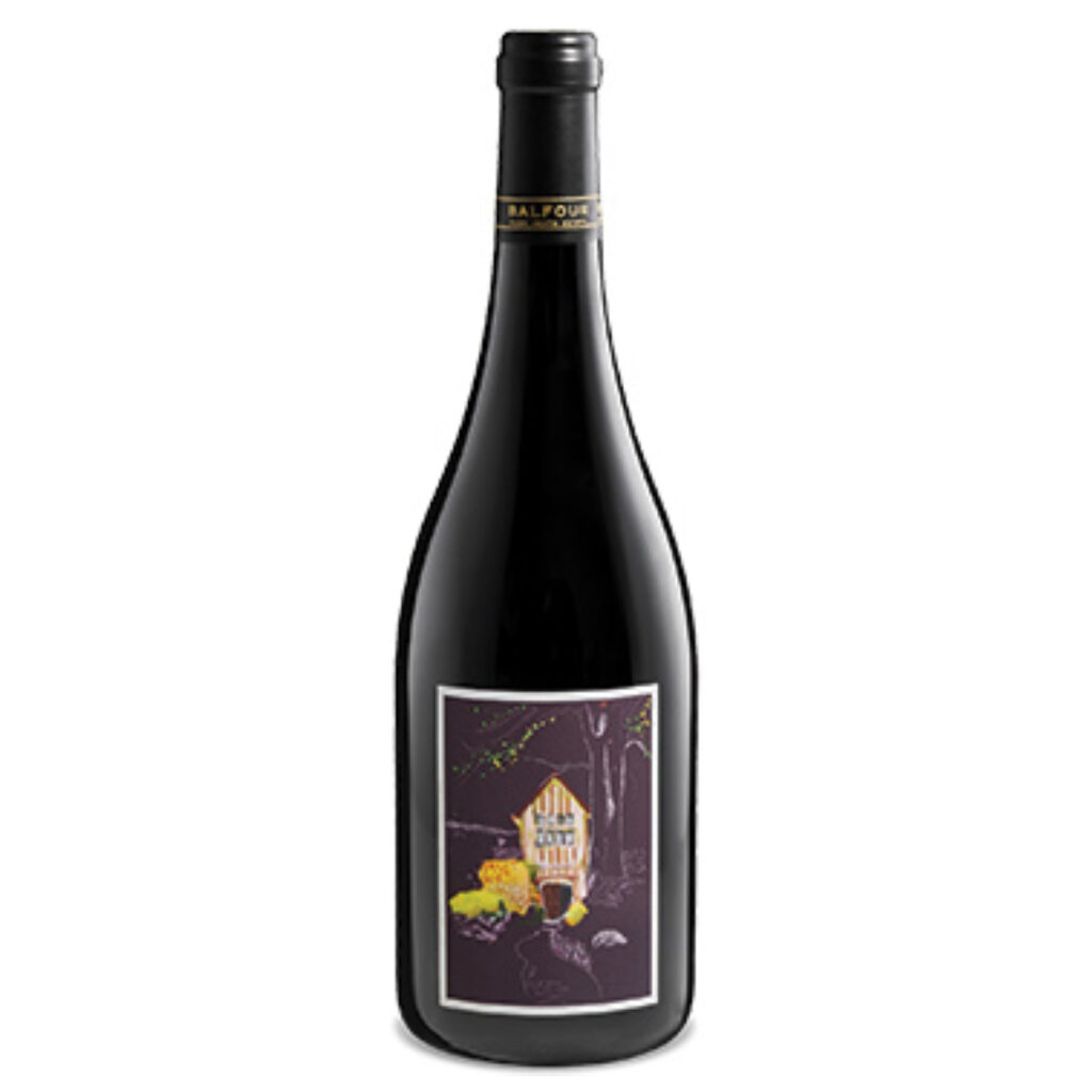 A bottle of Balfour Winery Gatehouse Pinot Noir 2020, an English Red Wine