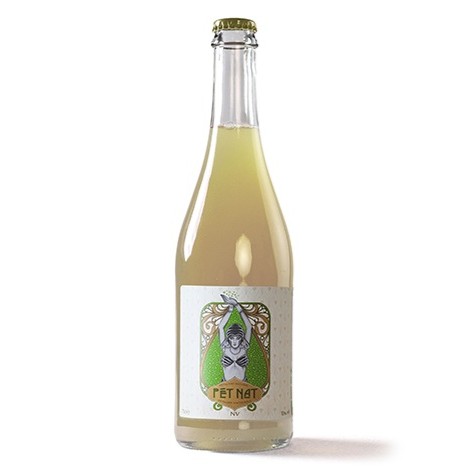 A bottle of Ancre Hill Vineyard White Pet Nat NV, a Welsh Sparkling Wine