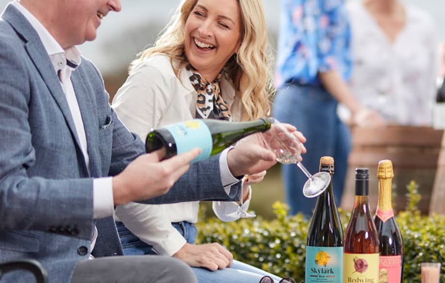 Wine tasting at Chet Valley Vineyard