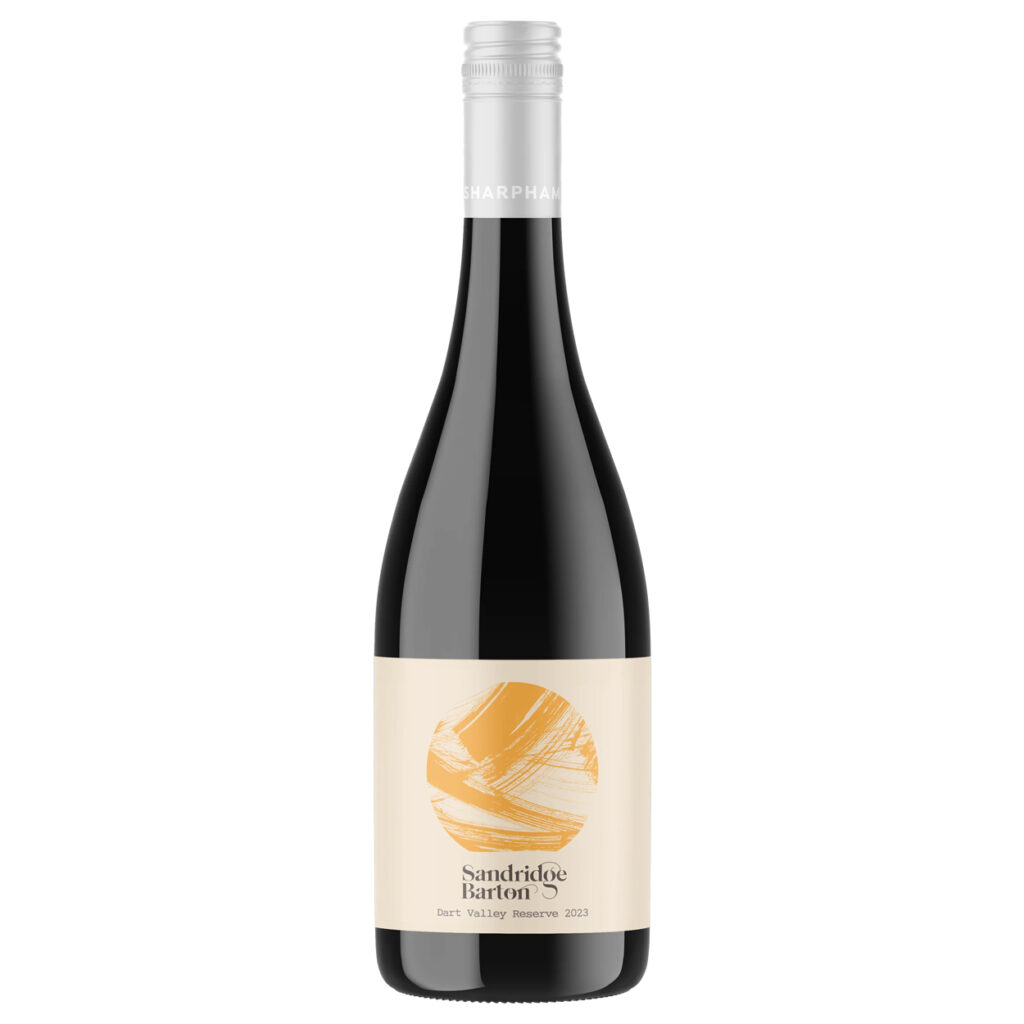 A bottle Sandridge Barton Dart Valley 2023, and English White Wine