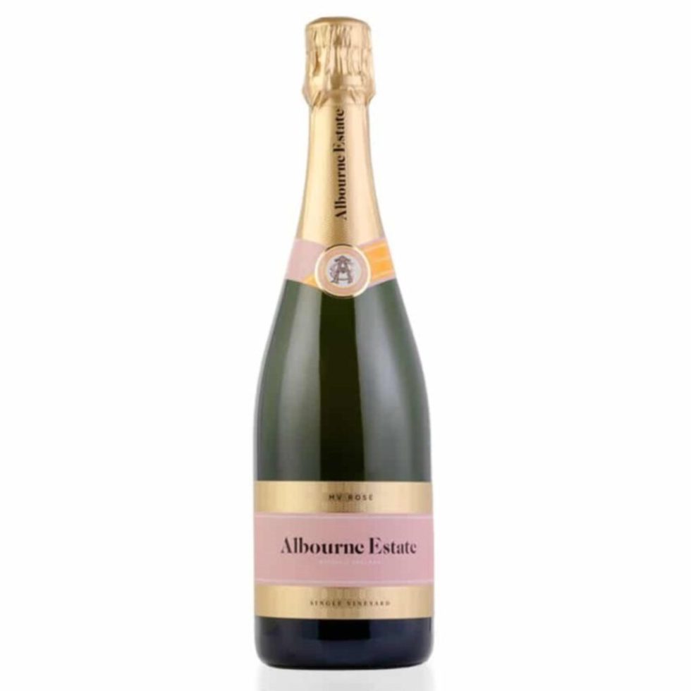 A bottle of Albourne Estate Rosé MV, English Sparkling Wine