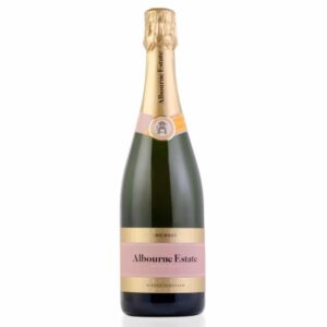 A bottle of Albourne Estate Rosé MV, English Sparkling Wine