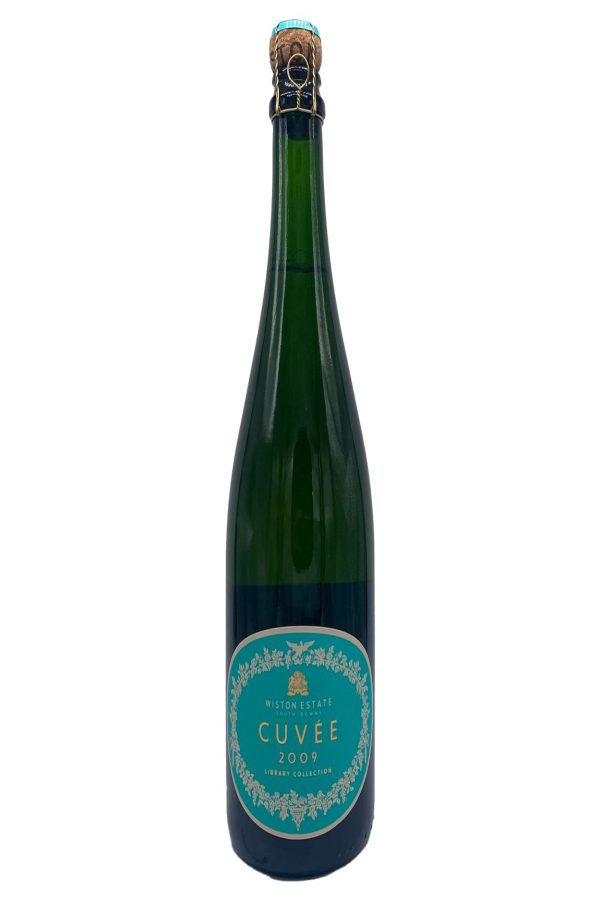A bottle of Wistone Estate Cuvée 2009, an English Sparkling Wine