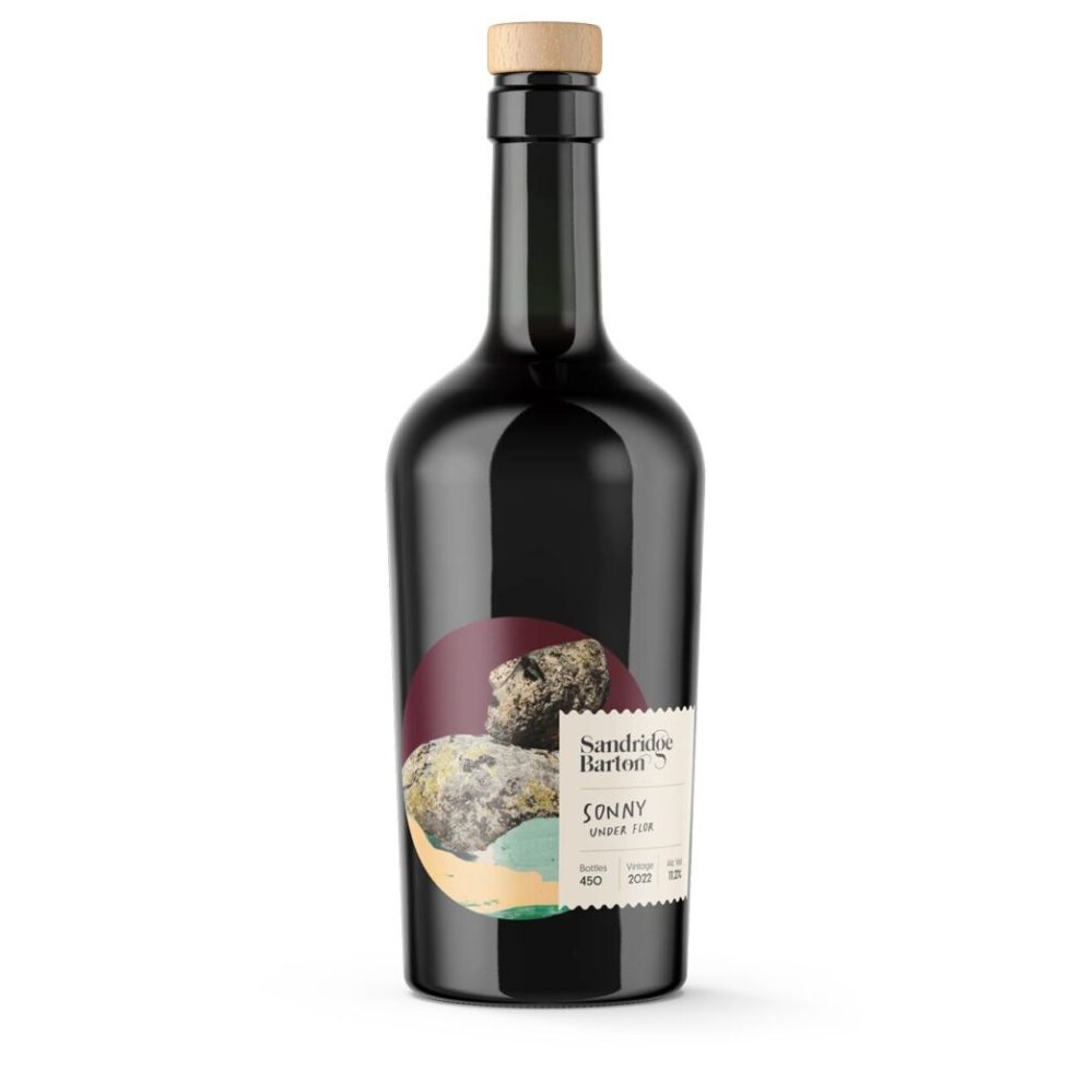 A bottle of Sandridge Barton Sonny 2022, an English White Wine