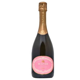 A bottle of Wiston Rose 2018, and English Sparkling Wine
