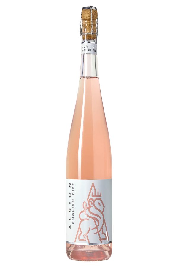 A bottle of Albion English Fizz Rosé 2023, an English Sparkling Wine