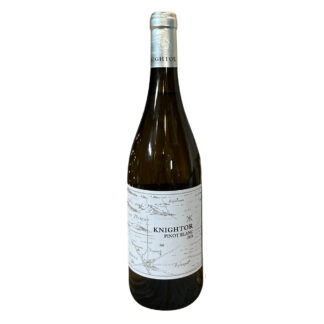 A bottle of Knightor Winery Pinot Blanc 2024, an English White Wine
