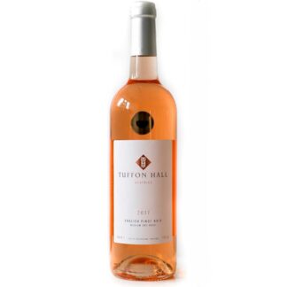 A bottle of Tuffon Hall Pinot Noir Beatrice 2025, an English Rosé Wine