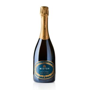 A bottle of Wiston Estate Blanc de Noirs 2018, an English Sparkling Wine