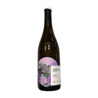 A bottle of Sandridge Barton Goat Oxy Bacchus 2024, an English White Wine