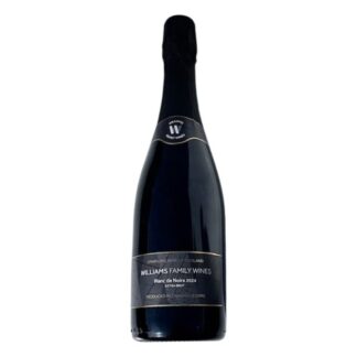 A bottle of Williams Family Wines Blanc de Noirs 2024, an English Sparkling Wine