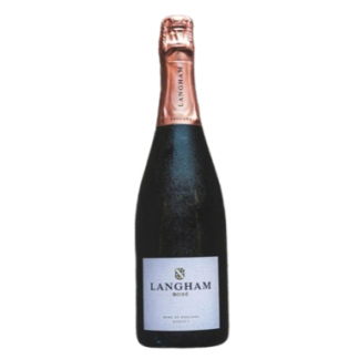 A bottle of Langham Wine Estate Rosé NV, and English Sparkling Wine