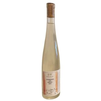 A bottle of Burn Valley Vineyard Late Harvest Schonburger 2025, and English Dessert Wine