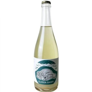 A bottle of The Dell Vineyard Clidda Gawr 2025, a Welsh Sparkling Wine