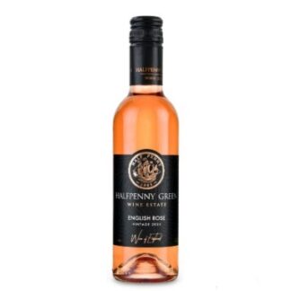 A half bottle of Halfpenny Green English Rose 2024, and English Rosé Wine